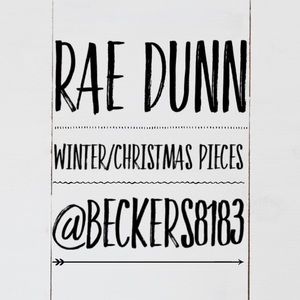 RAE DUNN CHRISTMAS PIECES